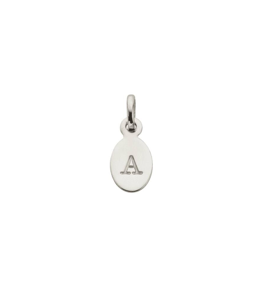 KIRSTIN ASH Silver Initial Charm