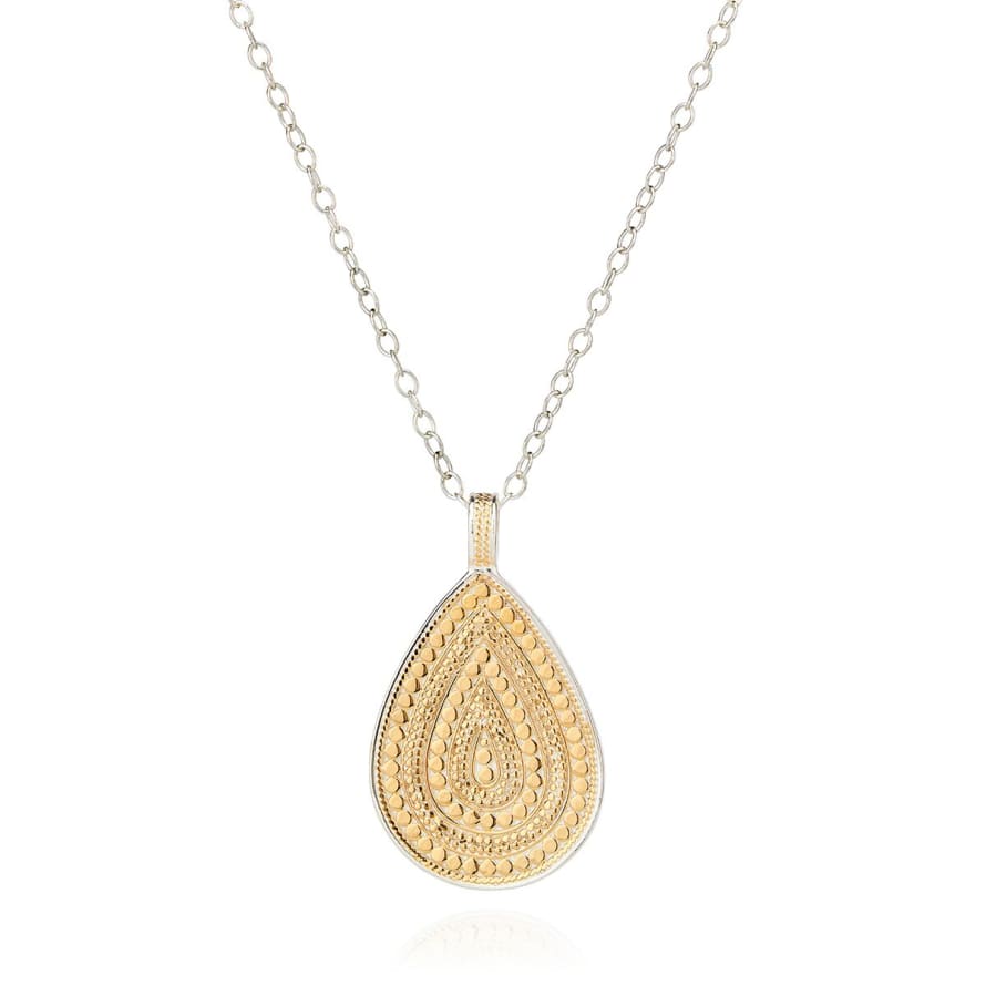 Anna Beck Medium Beaded Teardrop Necklace