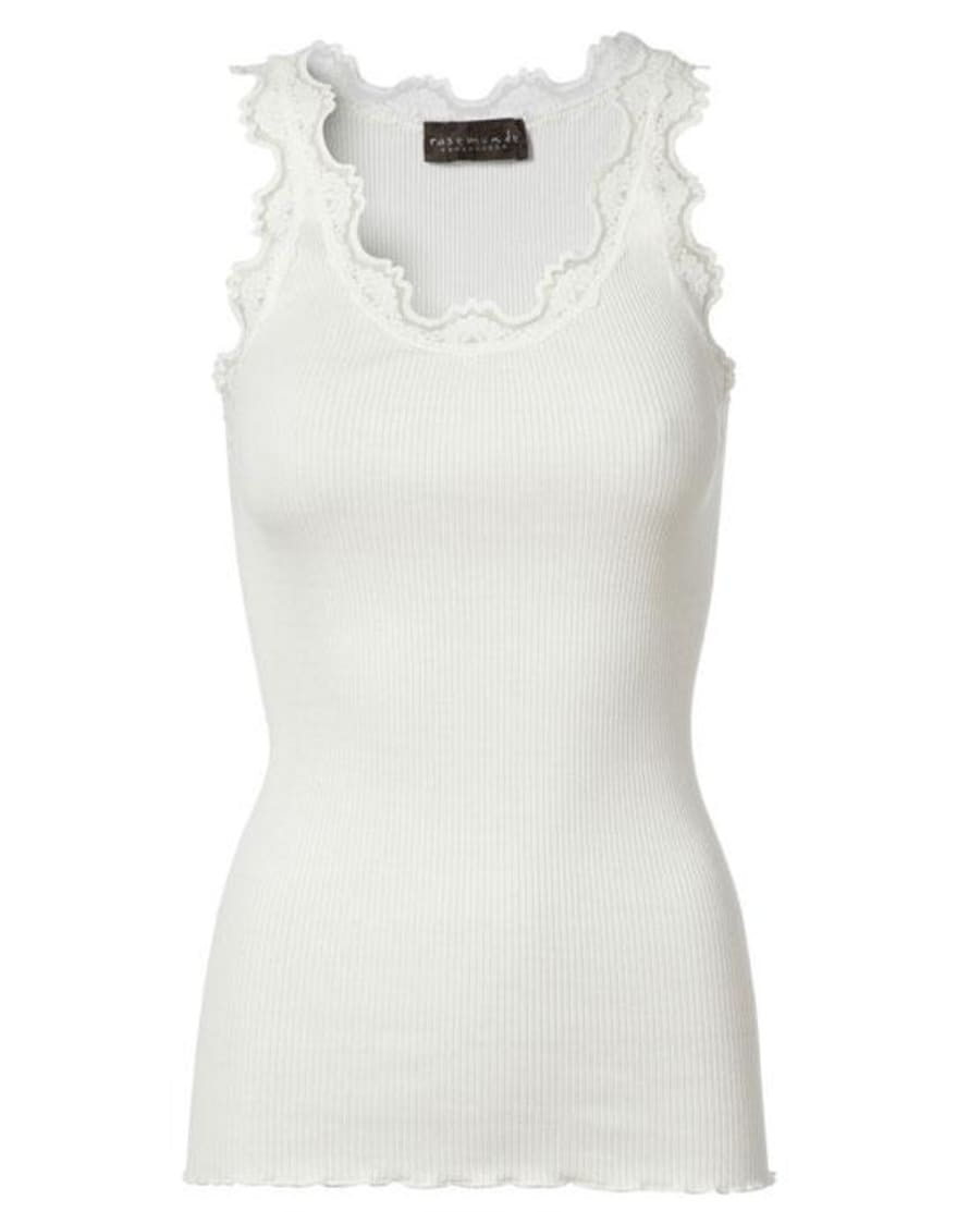 Rosemunde Babette Top New White