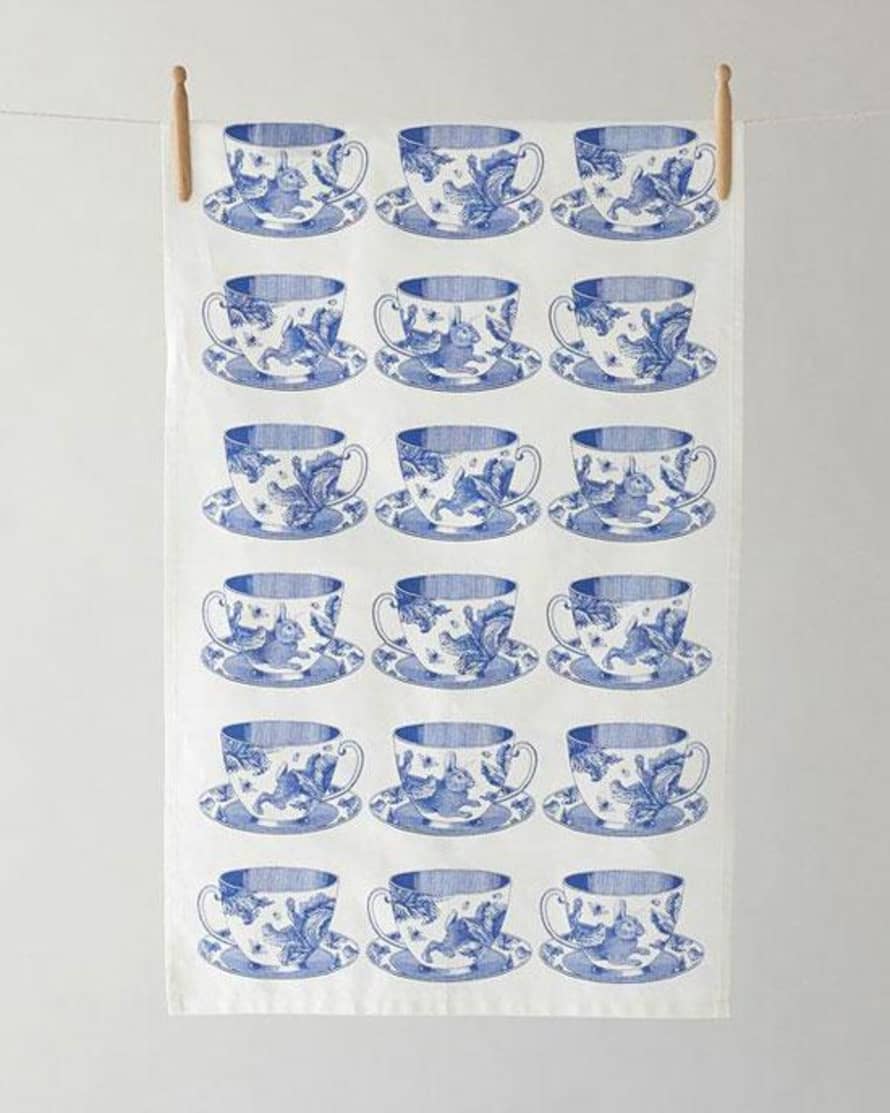 Thornback & Peel Tea Towel Tea Cup