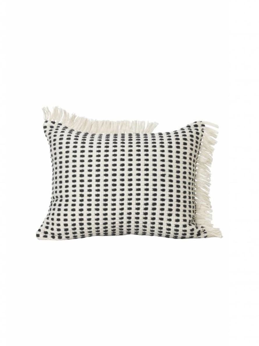 Ferm Living Off White/Blue 70x50 Way Cushion