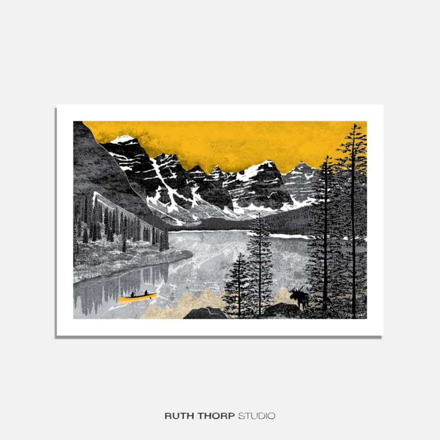 Ruth Thorp Studio Northern Exposure A4 Art Print