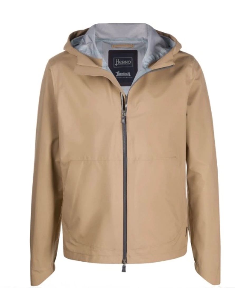 Herno Laminar Hooded Bomber Jacket 