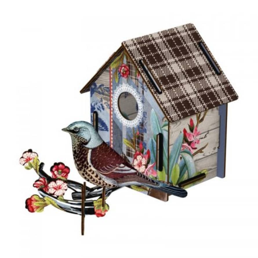 Miho Unexpected Things I am Back Bird House Wall Decoration