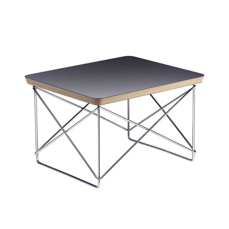 Vitra Small Black Occasional LTR Table