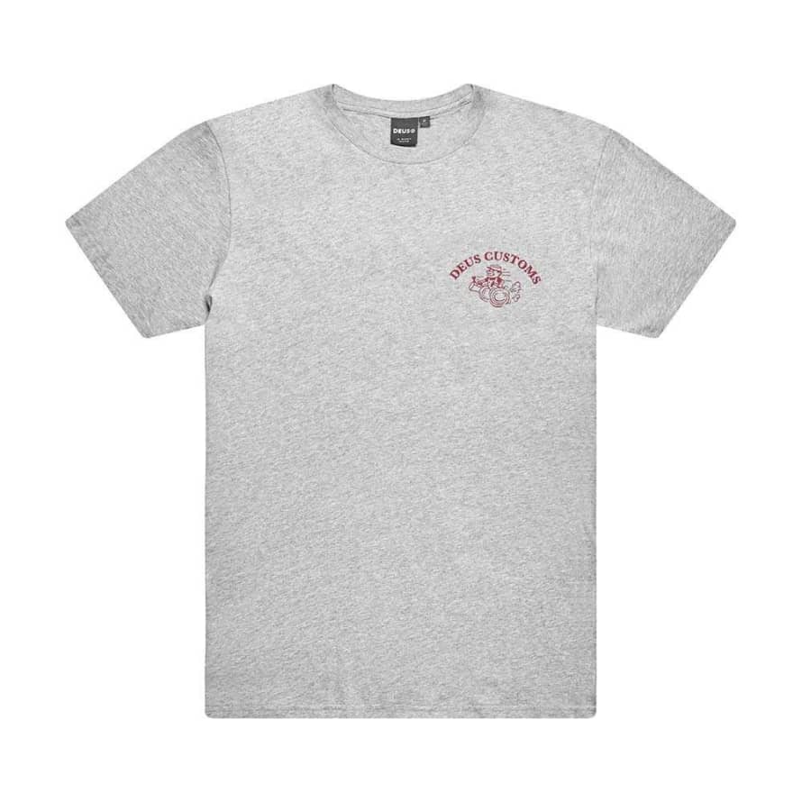 Deus Ex Machina Silver Grey Gee Whiz Tee