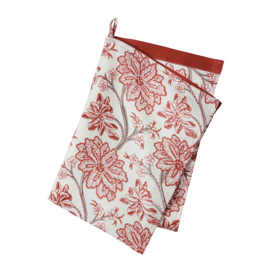 Bungalow DK Red Chaaya Kitchen Towel