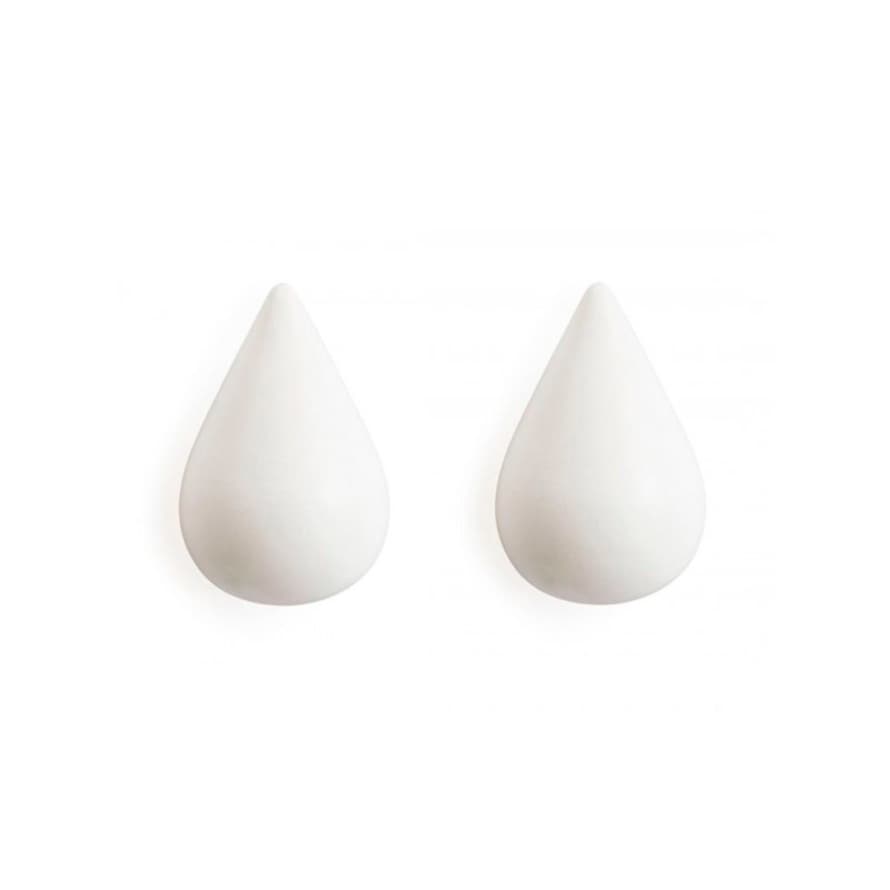 Normann Copenhagen Small White Dropit Coat Rack