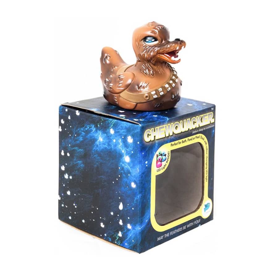 Locomocean Glow in the Duck Chewquacker Toy