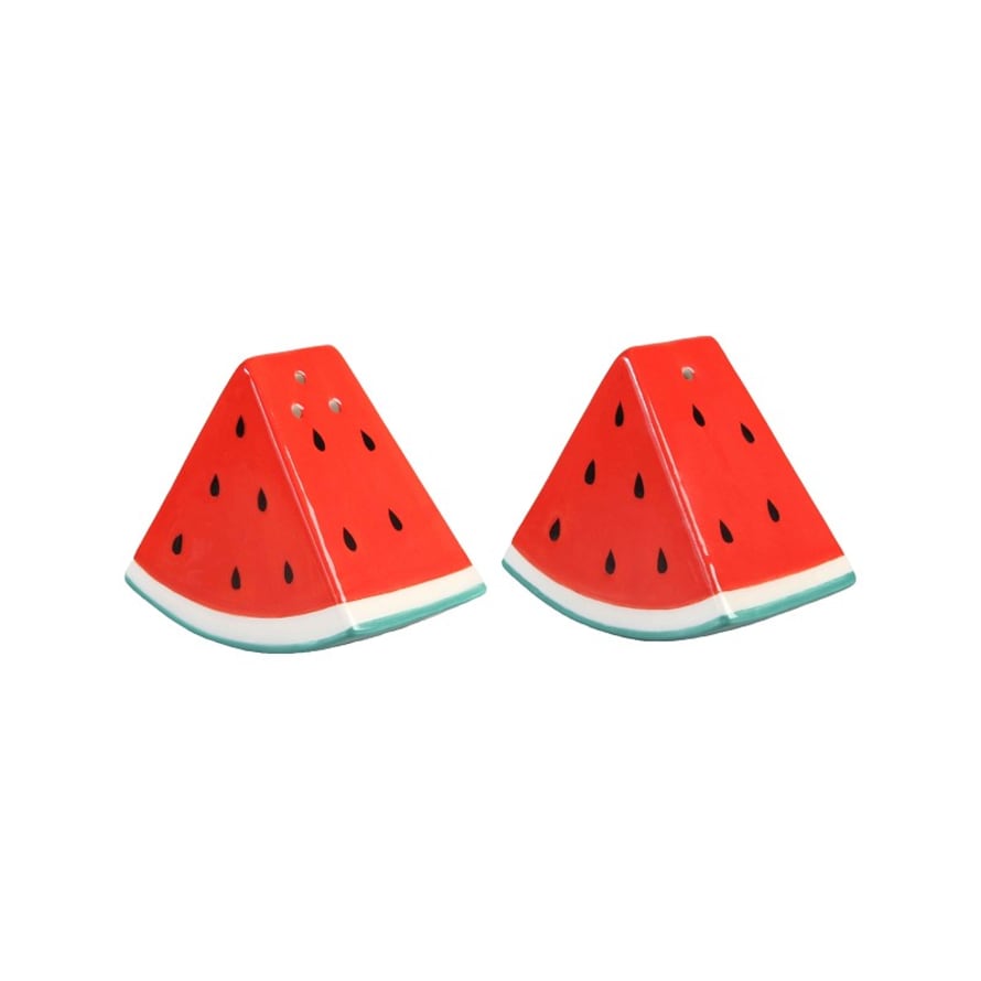 &klevering Watermelon Salt and Pepper Shaker