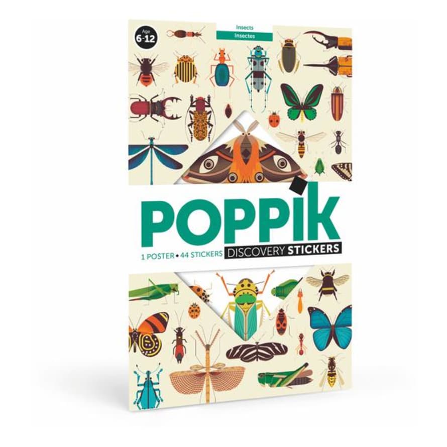 Poppik Poster De Pegatinas Insects