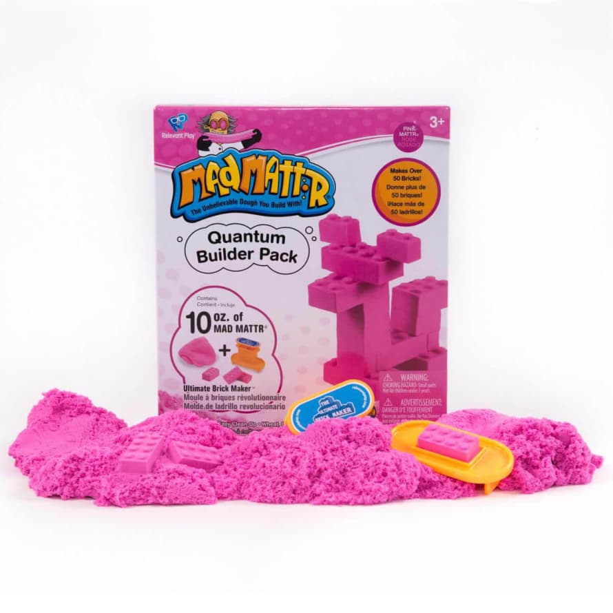 Relevant Play Pink Sand Magic Mad Madtr and Brick Mold Kit
