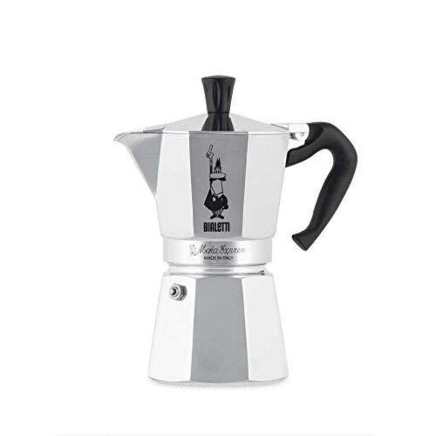 Bialetti Aluminium Moka Express 6 Cup