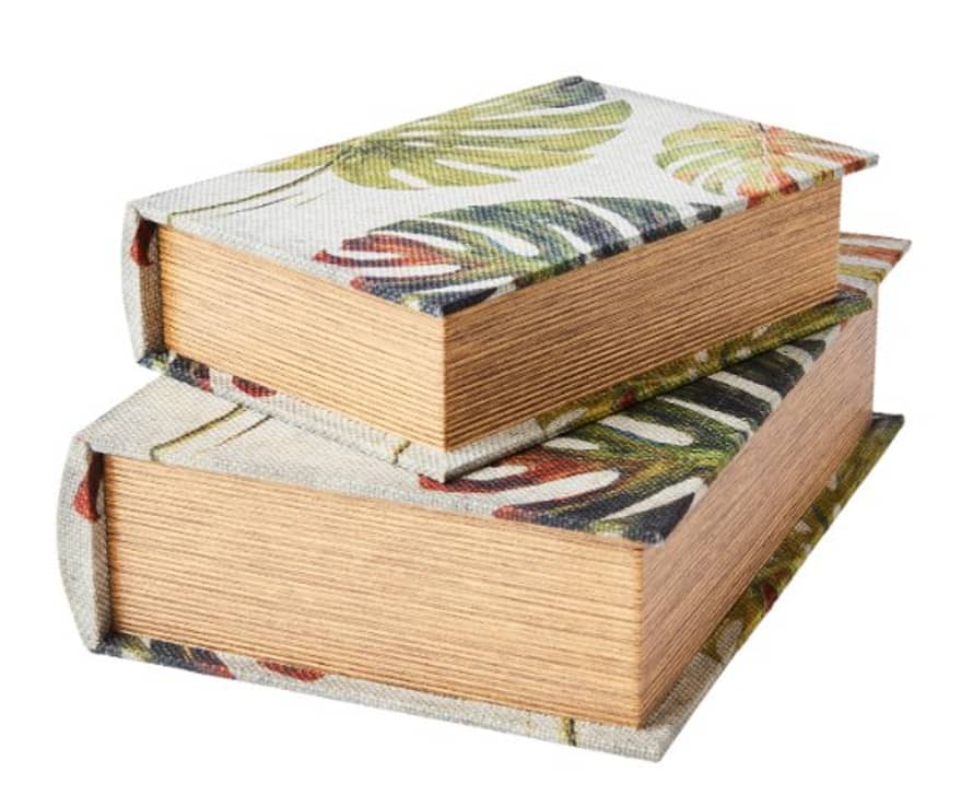 Affari Medium Monstera Secret Book Box