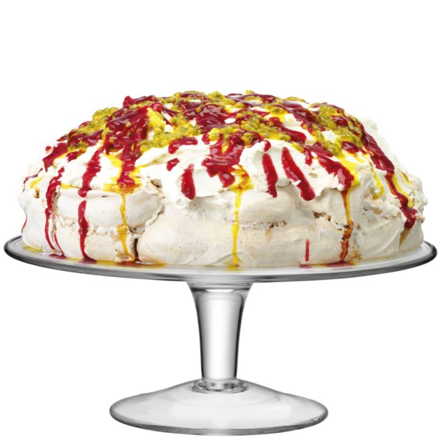 LSA International 31cm Serve Glass Cake Stand