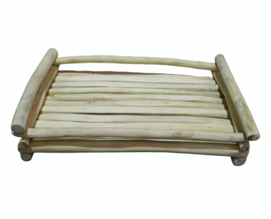 60 x 40cm Teak Tray