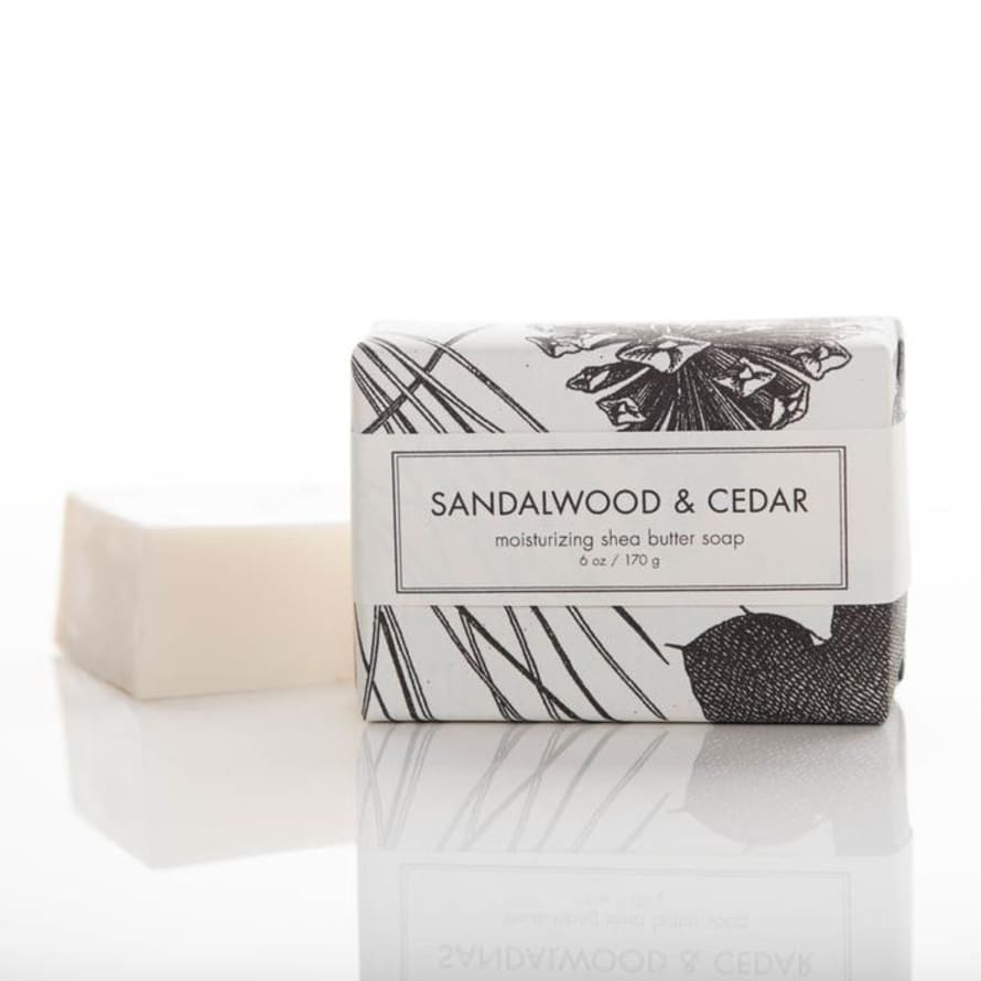 Formulary 55 Sandalwood & Cedar Shea Butter Soap 6oz
