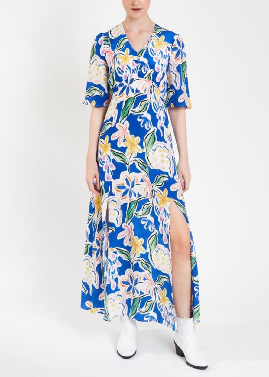 Pyrus  Beatrice Printed Maxi Dress in Laguna Beach