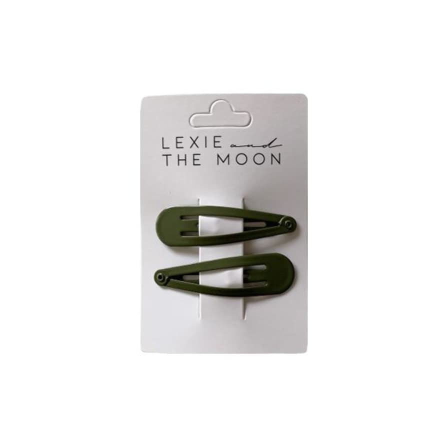 Little Indians Moss Lexie The Moon Hair Clip