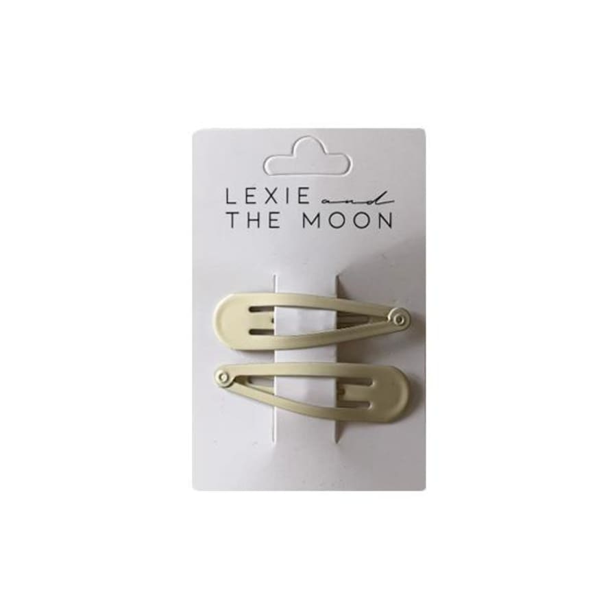 Little Indians Ecru Lexie The Moon Hair Clip 