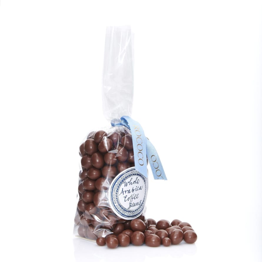 Rococo Chocolates Whole Arabica Coffee Beans Dark Chocolate