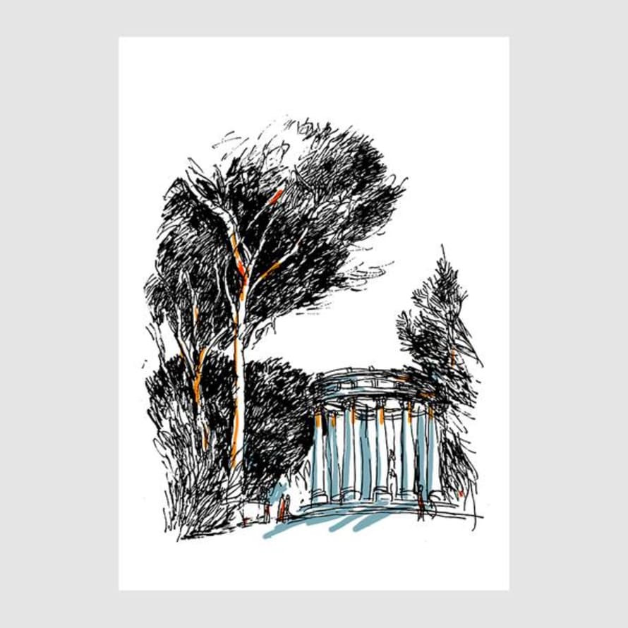 Jacobo Pérez-Enciso El Capricho Park 2 A4 Digital Print