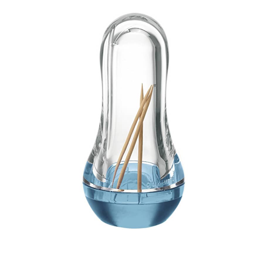 Guzzini Sea Blue Toothpick Dispenser