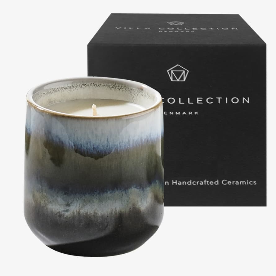 Villa Collection Fragrance Candle in Ceramic Vessel Cotton Blossom