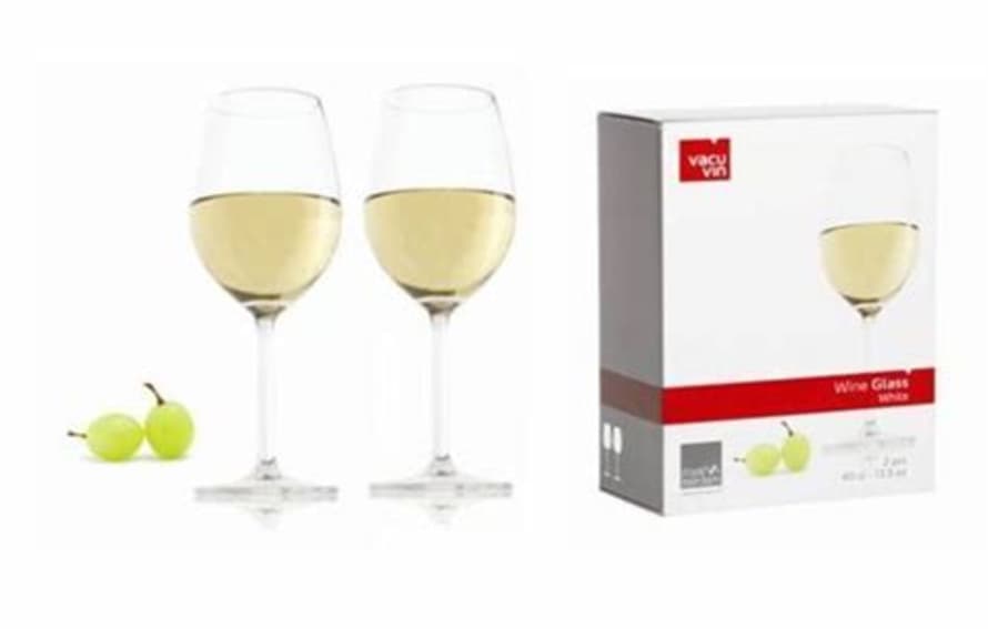 Vacu Vin Set of 2 White Wine Glasses