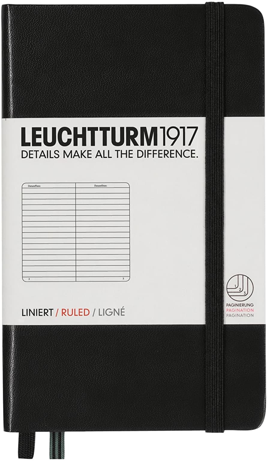 Leuchtturm A6 Ruled Pocket Notebook