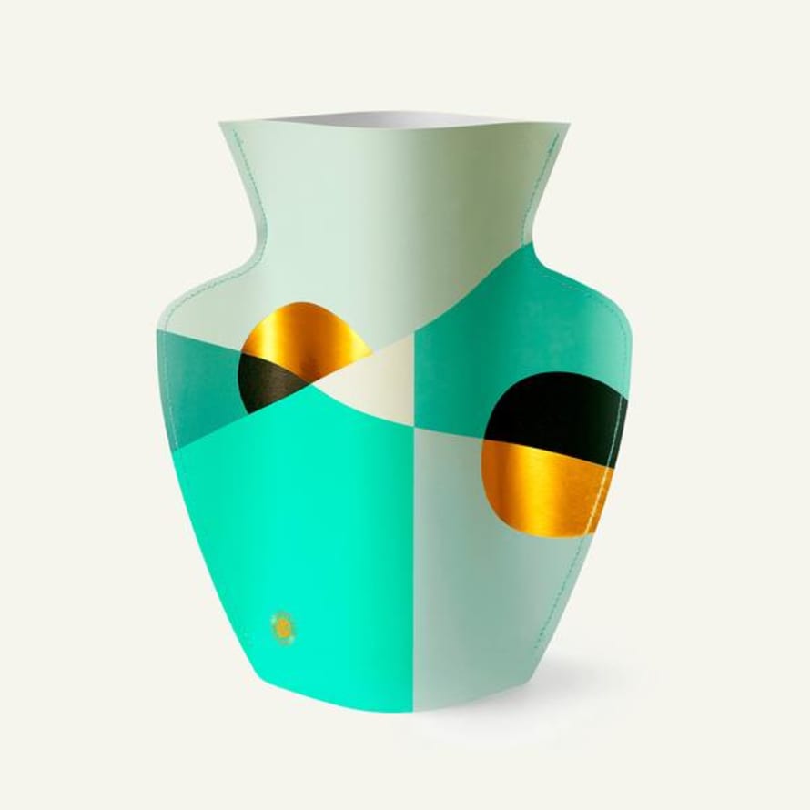 Octaevo Paper Vase Siena Mint