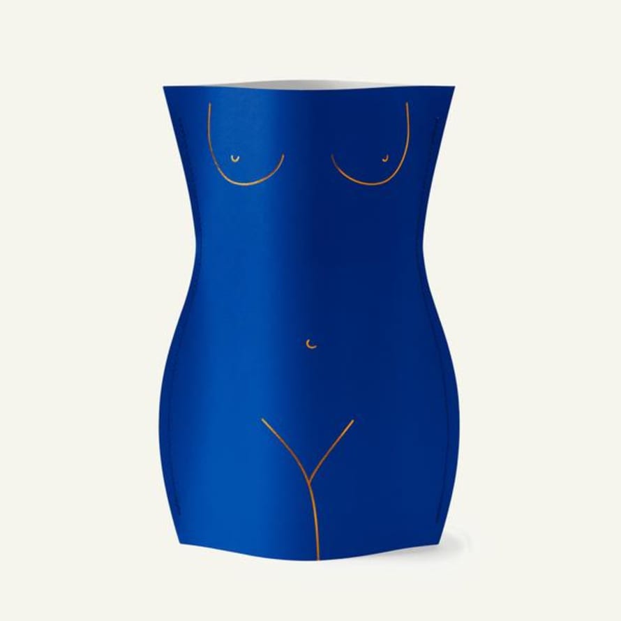 Octaevo Paper Vase Venus Blue