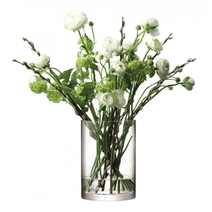 LSA International 24cm Column Vase/Candleholder