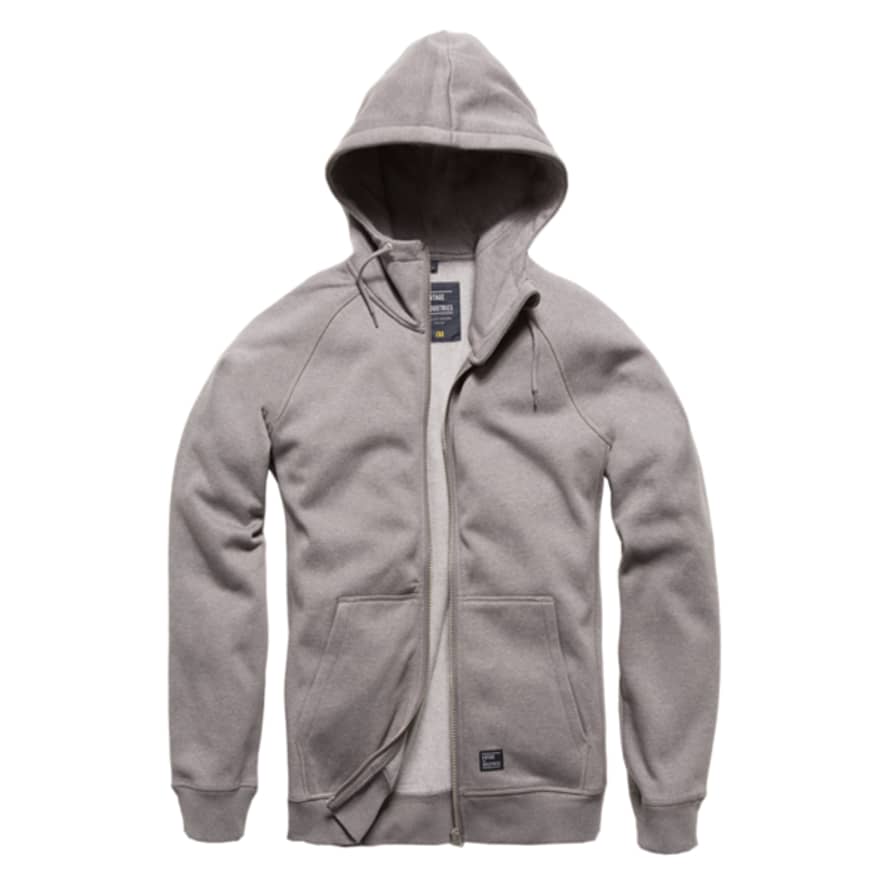 Vintage Industries S18 Hooded Cotton - Charcoal
