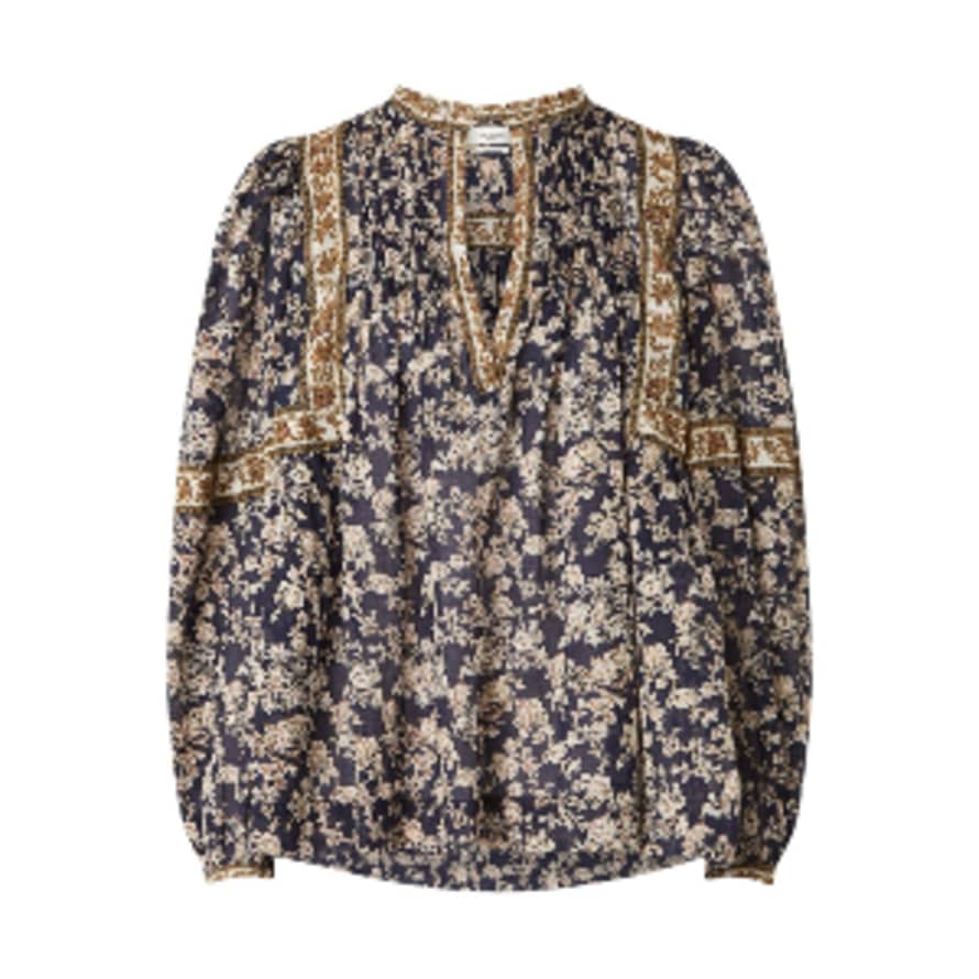 Isabel Marant Violette Top in Midnight