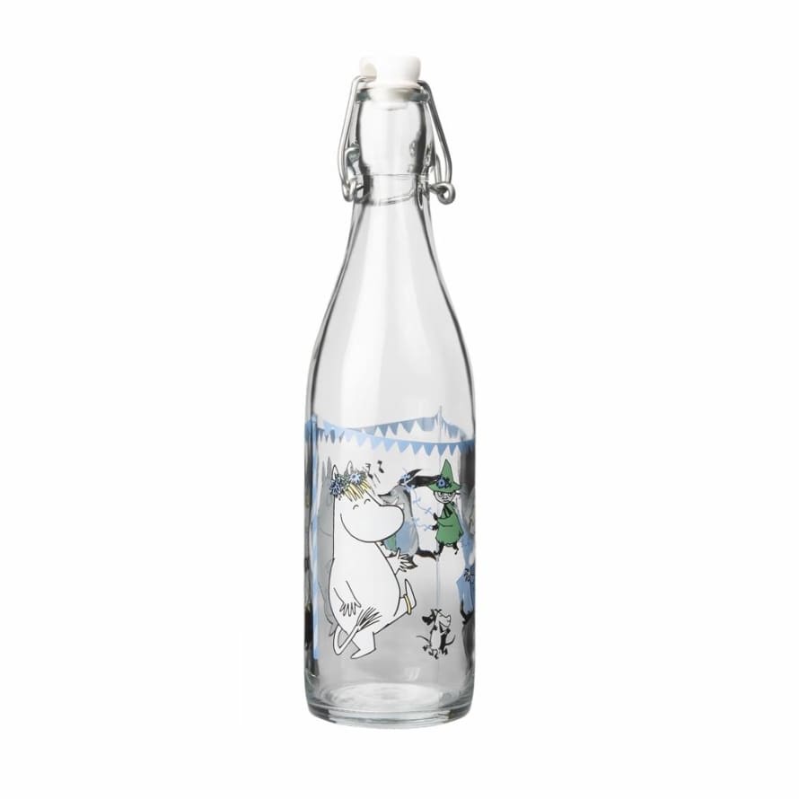 Moomin Moomin Summer Party Glass Bottle