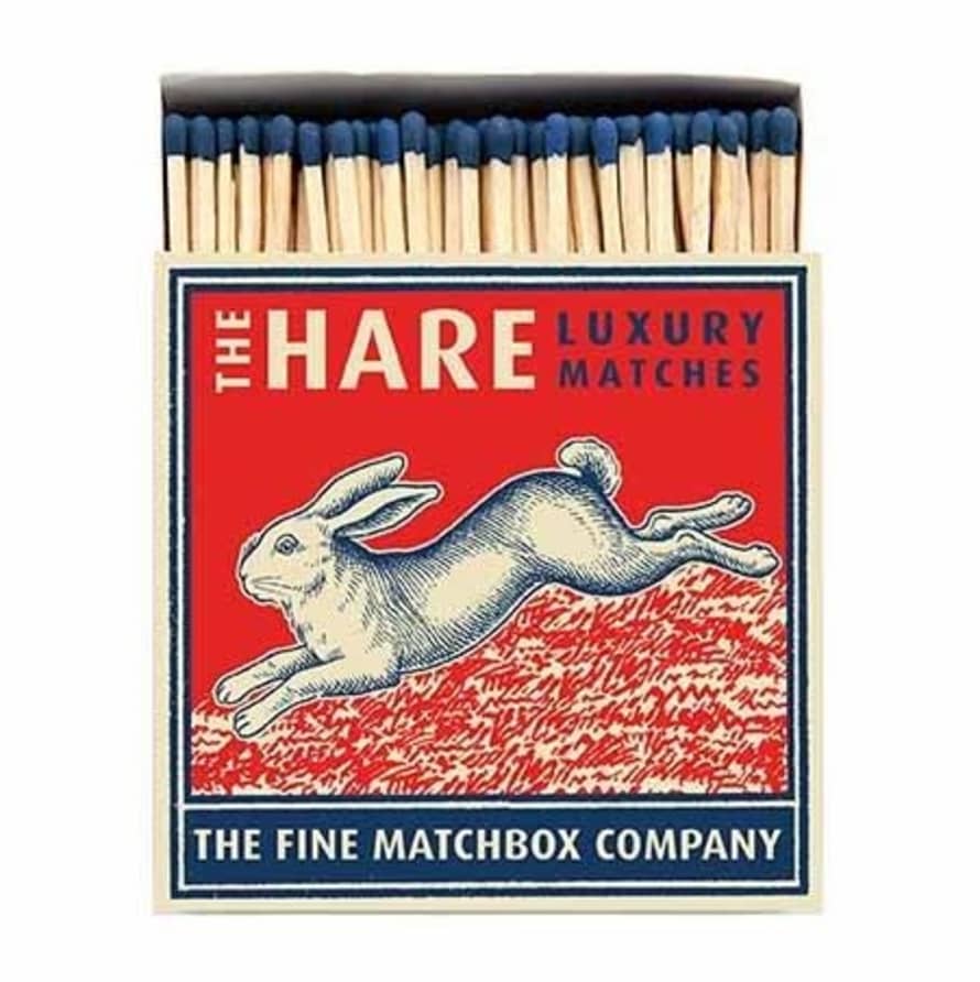 Archivist Long Matches in a Luxury Box Beautifully Arranged - Hare