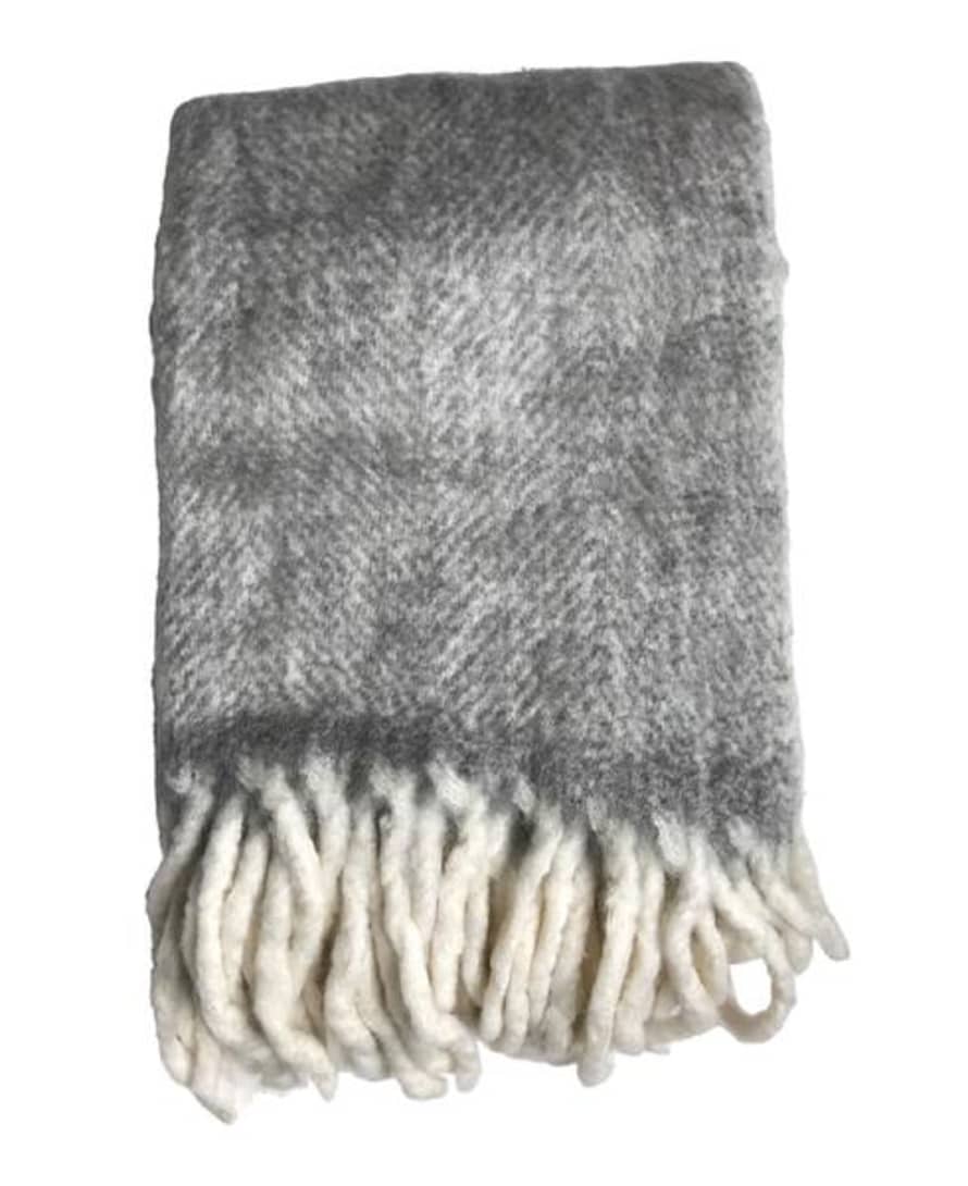 Maitri Throw Warm Grey