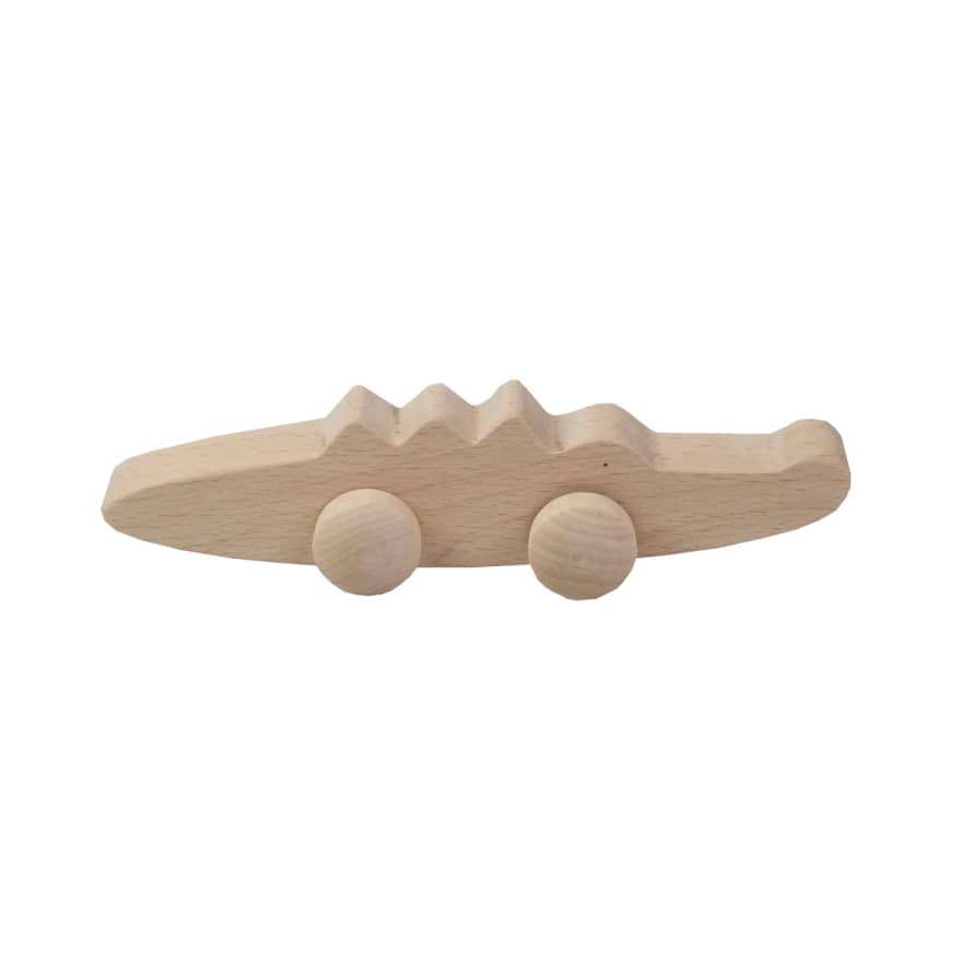 Tangerine Studio Wooden Crocodile Toy