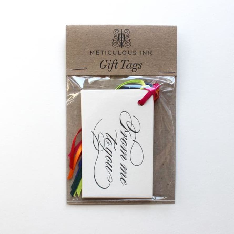 Meticulous Ink Gift Tags - Pack of 6 