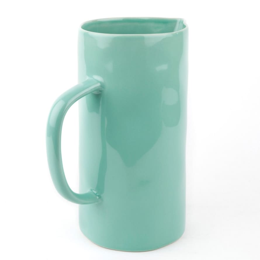 Quail's Egg Small Mint Green Ceramic Jug