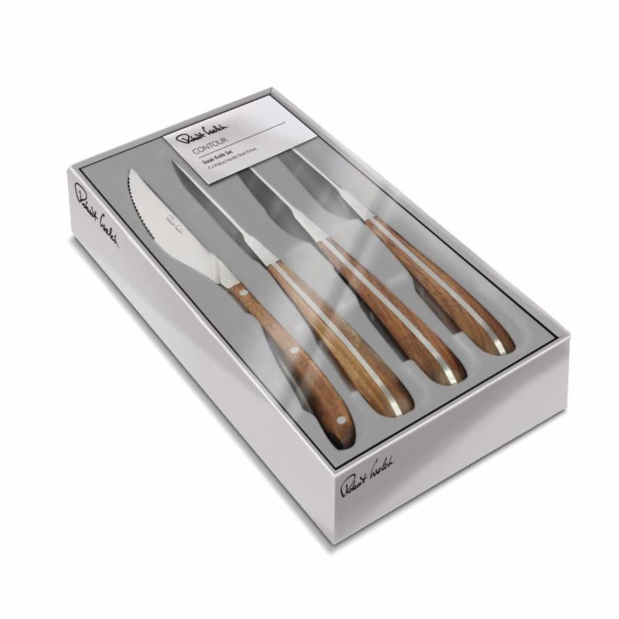 Robert Welch Contour Steak Knife, Set of 4