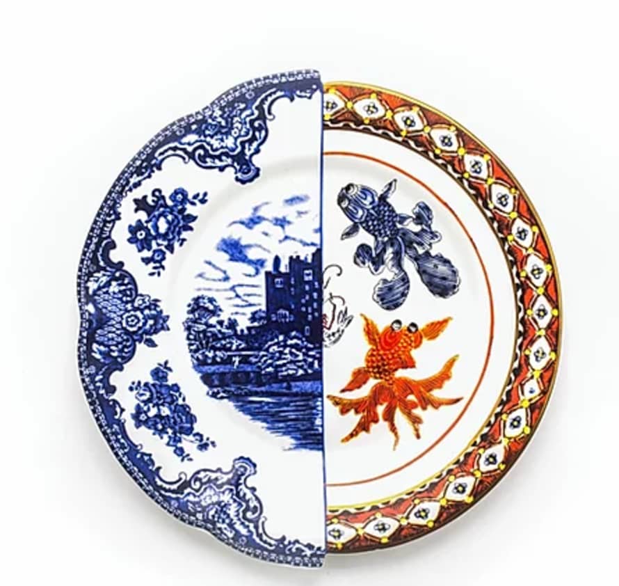 Seletti Hybrid Collection Sea Life Design Dinner Plate