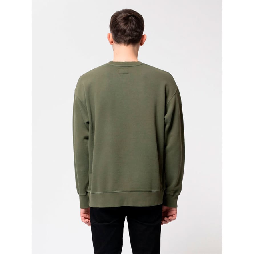 Trouva: Lukas Misfit Creature #2 Green Sweater