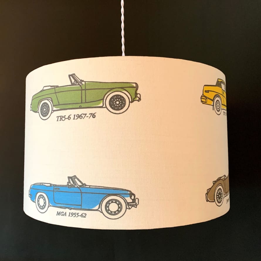 Classic Cars Pendant Shade