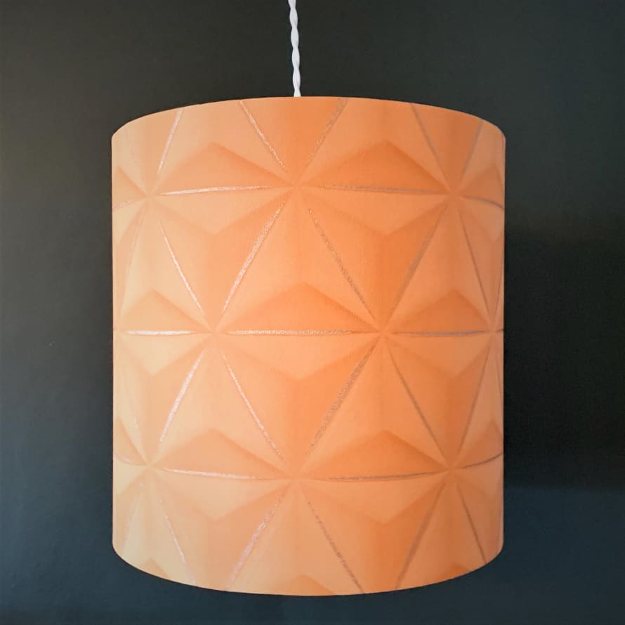 Geometric Rose Shade