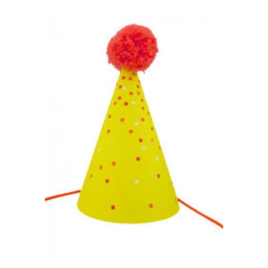 Engel Yellow Party Hat 