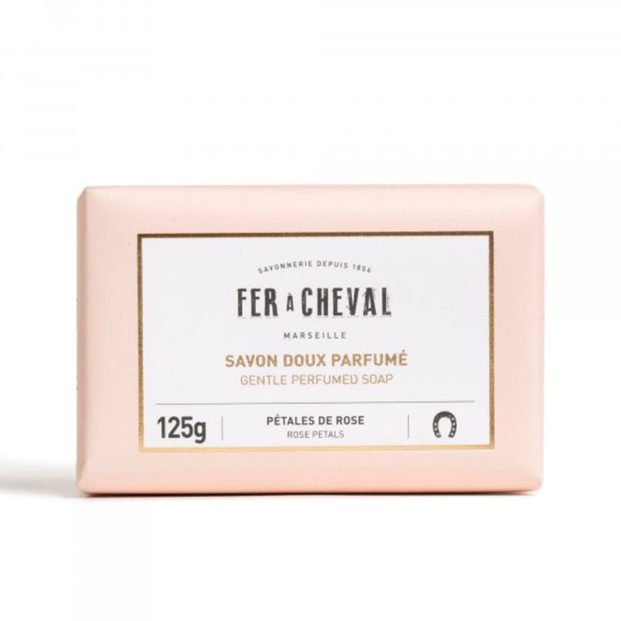 Fer à Cheval 125g Rose Petals Gentle Perfumed Soap