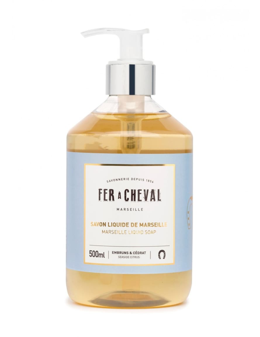 Fer à Cheval 500ml Seaside Citrus Marseille Liquid Soap