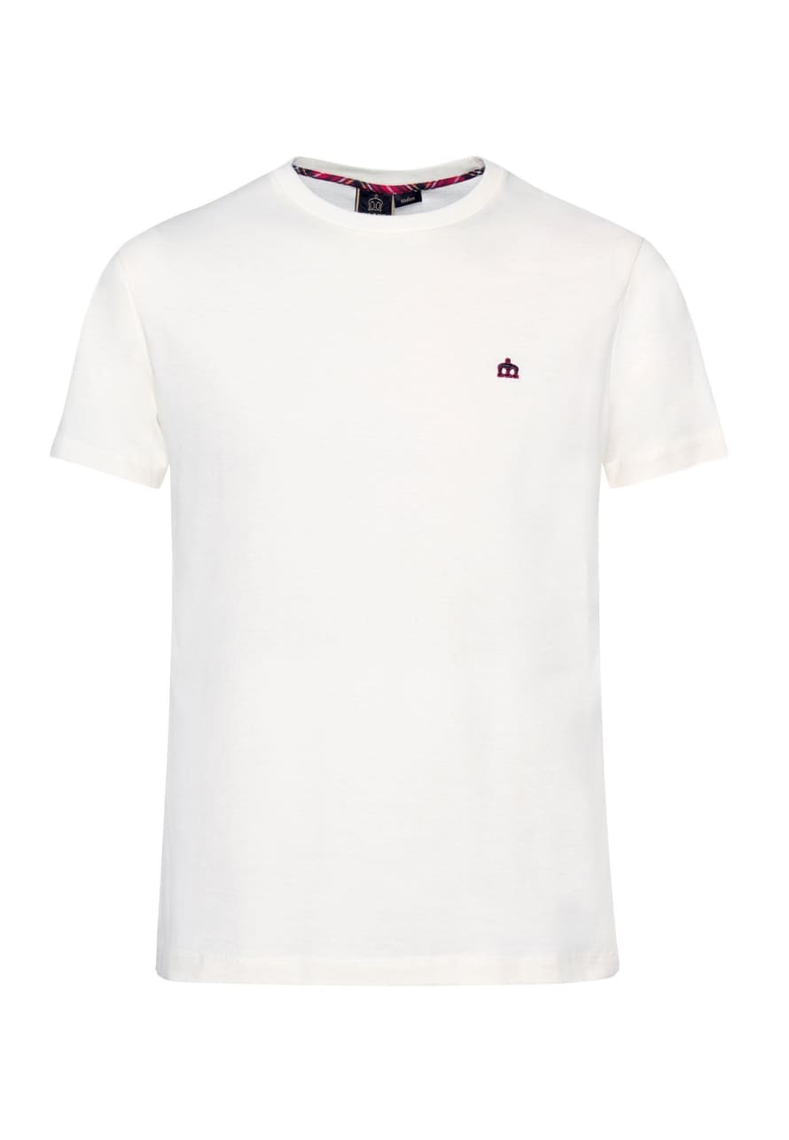 Merc London Keyport Off White T Shirt